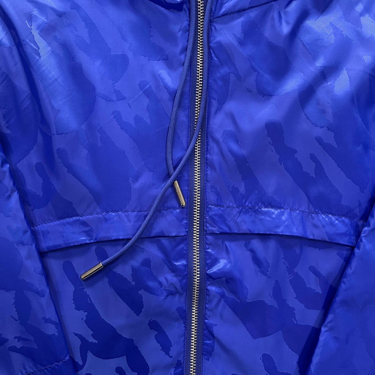 Trapstar Irongate T Jacquard Windbreaker - Black/Blue