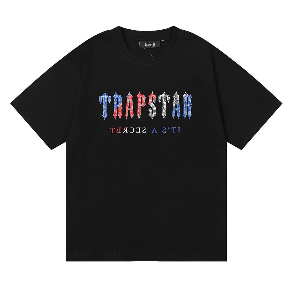 Trapstar Letter Color T-Shirt - Black/White