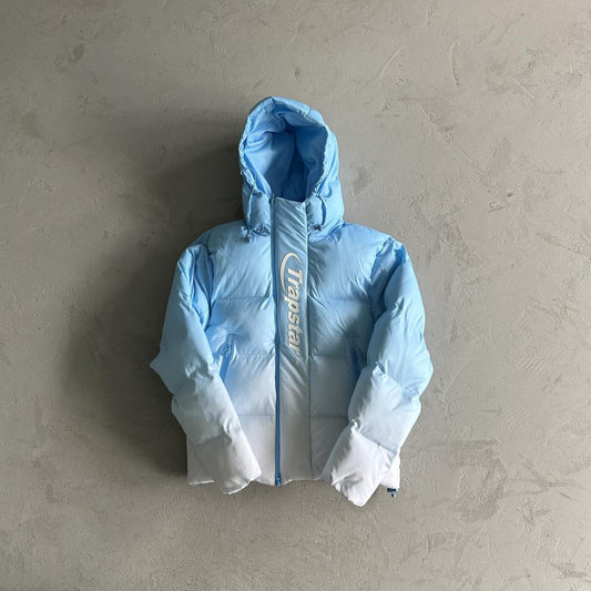 Trapstar Decoded 2.0 Puffer Jacket - Light Blue