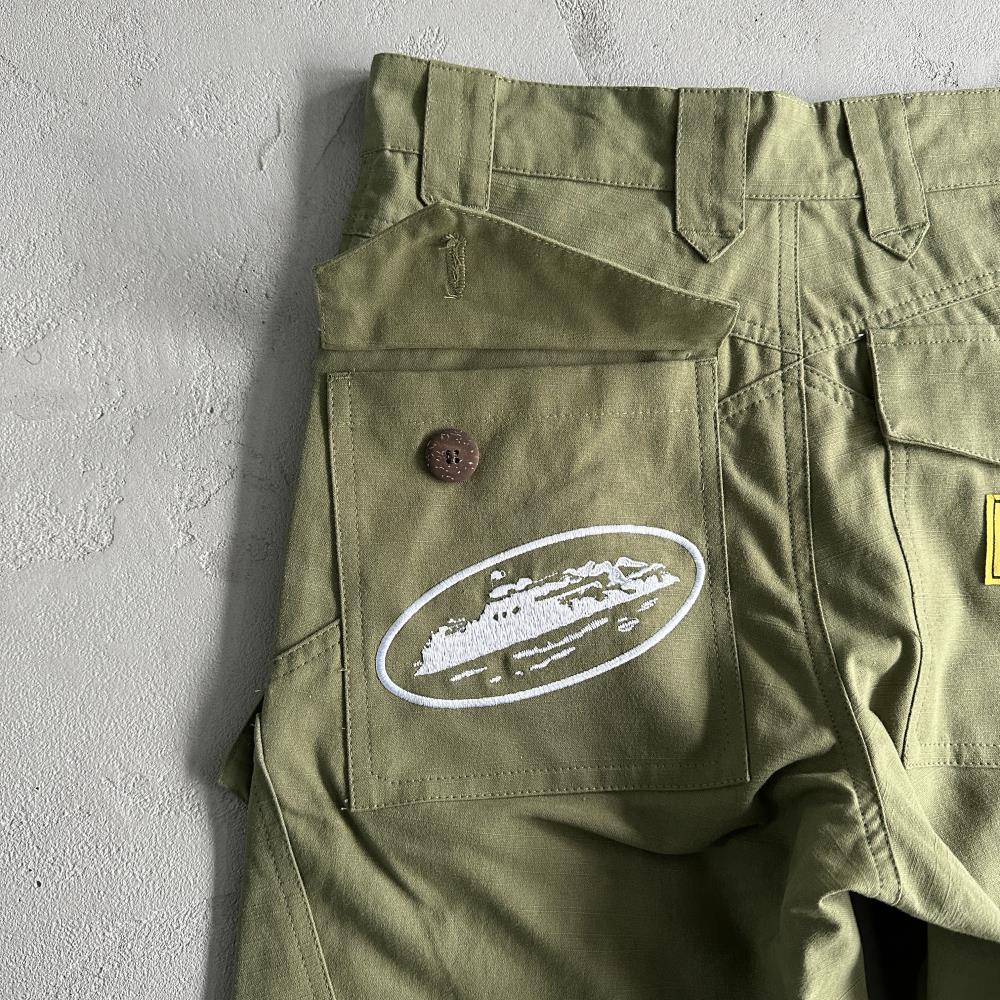 CORTEIZ Slant Pocket Pants - Military Green