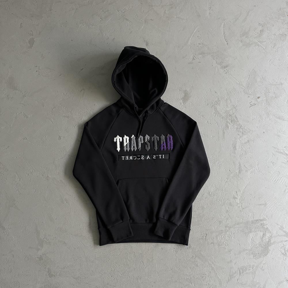 Trapstar Chenille Decoded 2.0 Tracksuit - Black/Purple