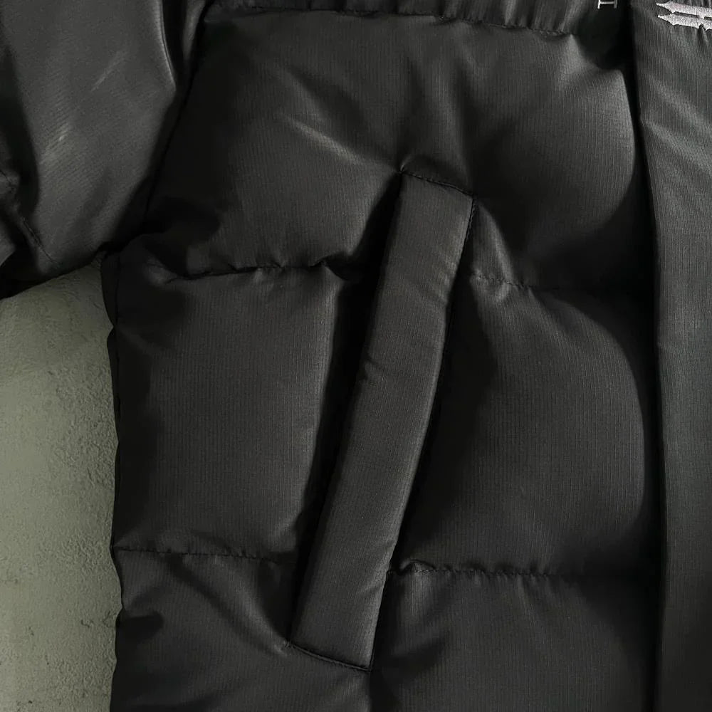 Trapstar Decoded 2025 Hooded Puffer - Blackout Edition