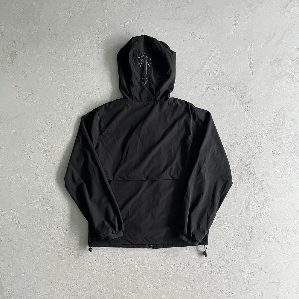 Trapstar Decoded Windbreaker - Black
