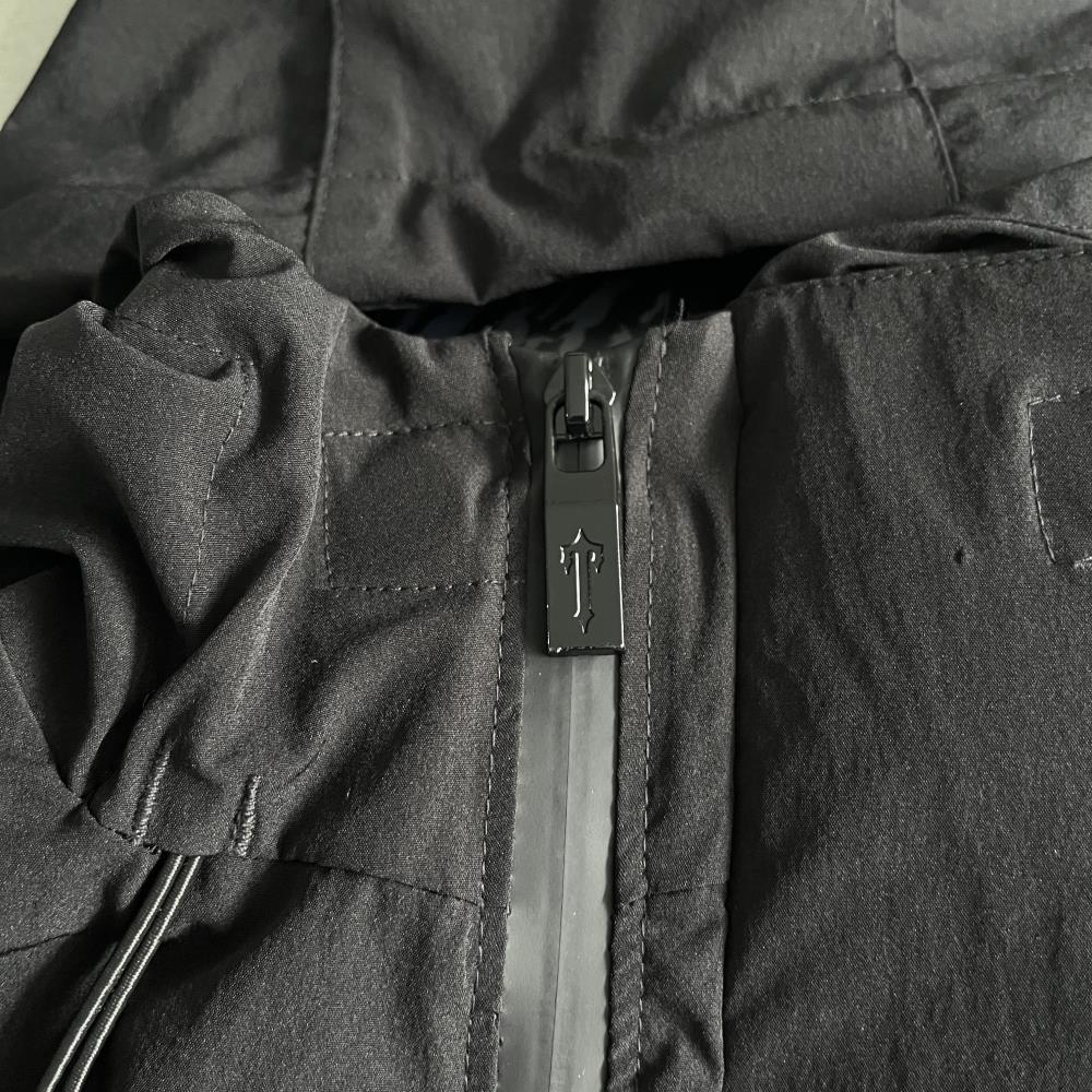 Trapstar Decoded Windbreaker - Black