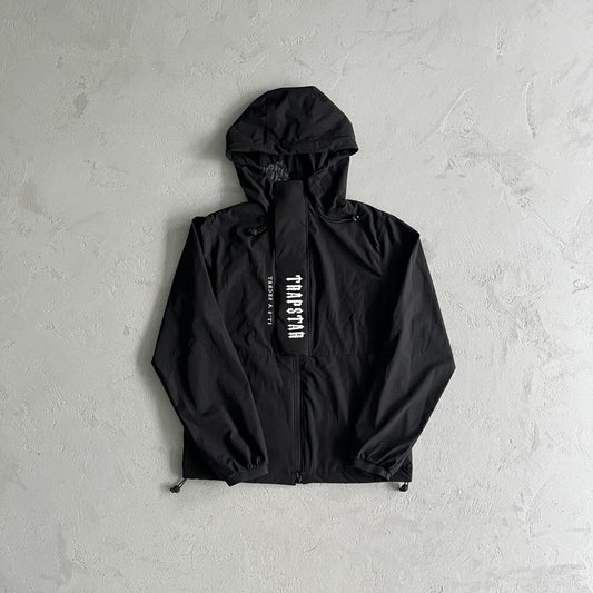 Trapstar Decoded Windbreaker - Black