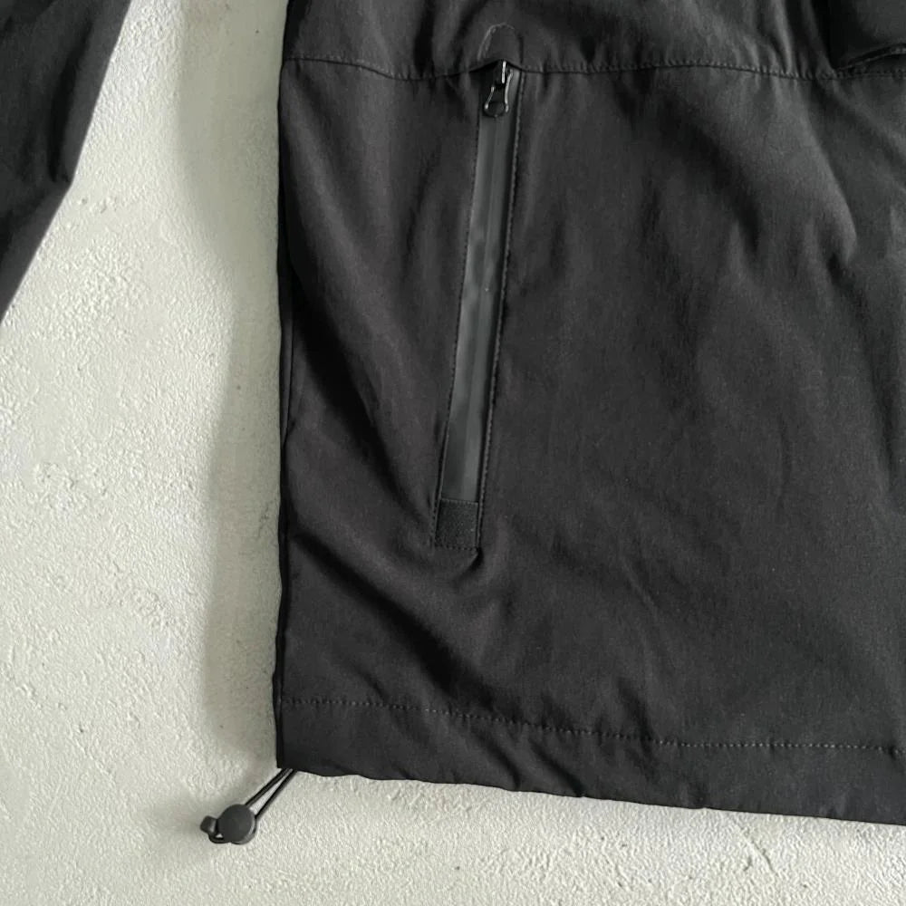 Trapstar Decoded Windbreaker - Black