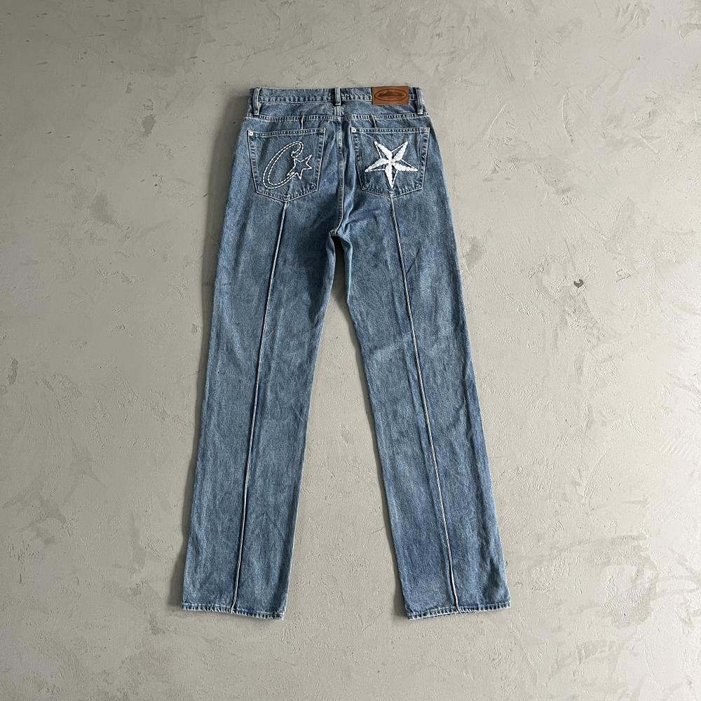 CORTEIZ Denim Jeans - Washed Blue