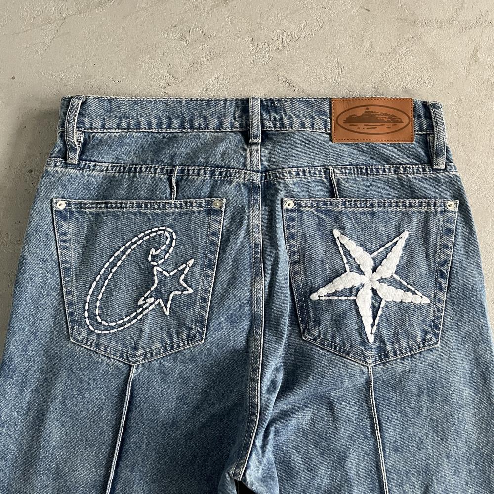 CORTEIZ Denim Jeans - Washed Blue