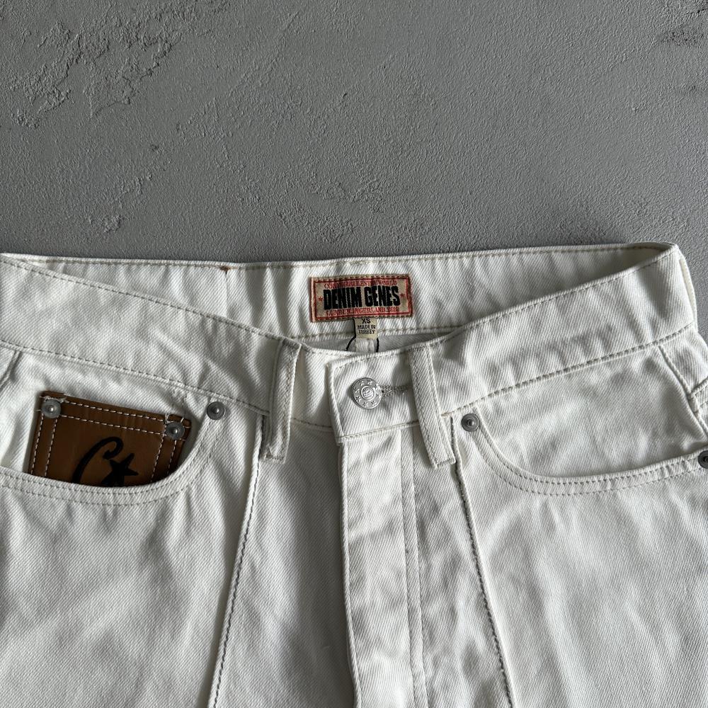 CORTEIZ Denim Shorts - White