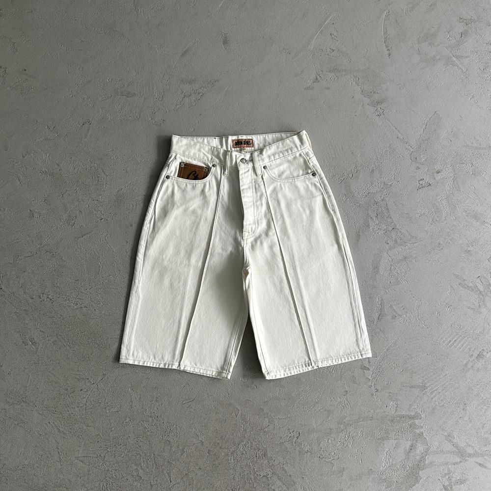 CORTEIZ Denim Shorts - White