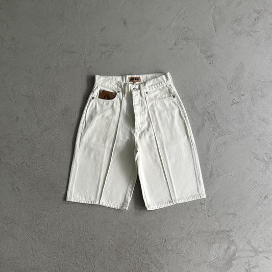 CORTEIZ Denim Shorts - White