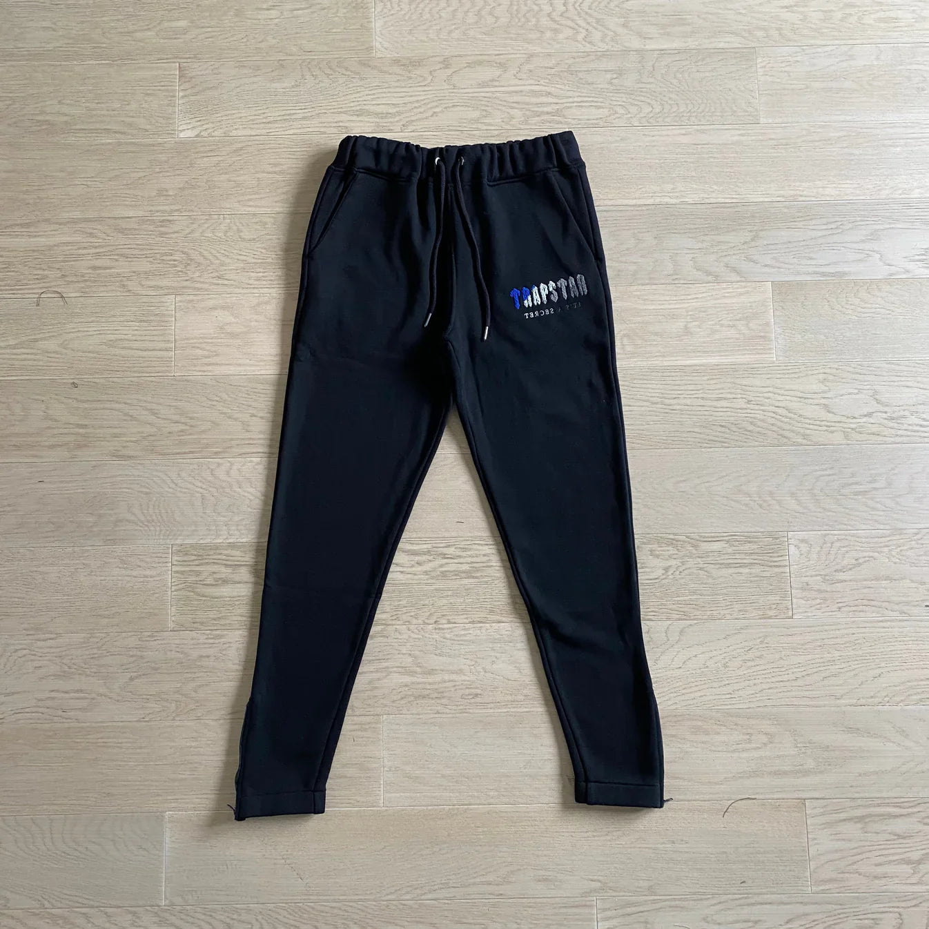 Trapstar Chenille Decoded Tracksuit - Black/Grey