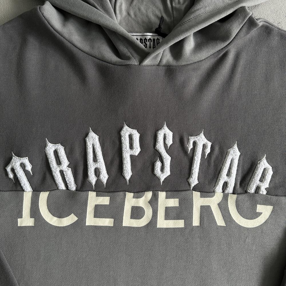Trapstar x Iceberg Deconstructed Hoodie - Grey