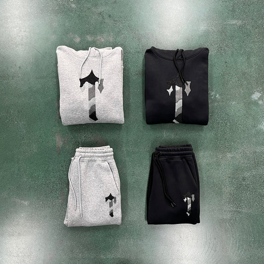 Trapstar Camo T Tracksuit - Black/Grey
