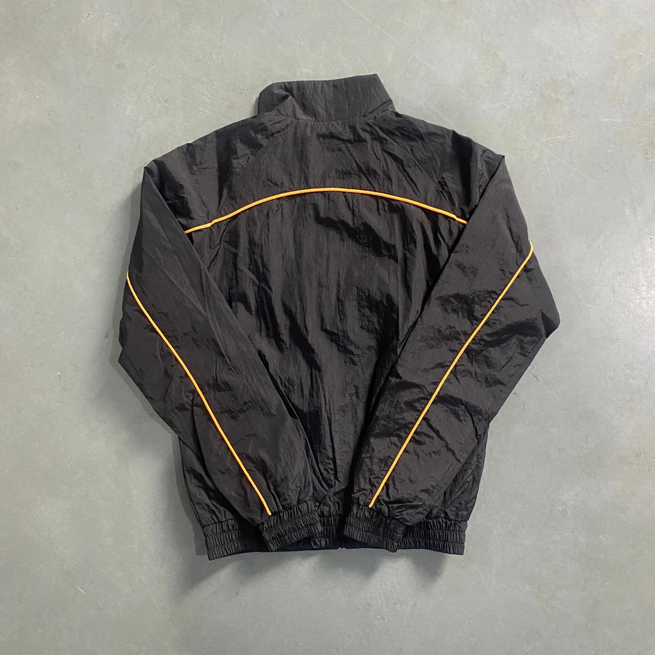Trapstar Irongate T Shellsuit - Black/Yellow