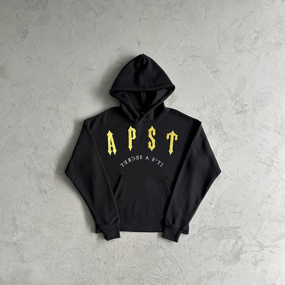 Trapstar Irongate Arch Chenille Set - Black/Yellow
