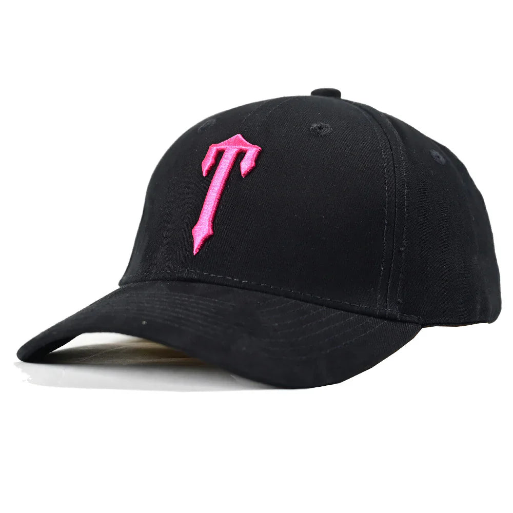 Trapstar Baseball Hat - Black/Pink
