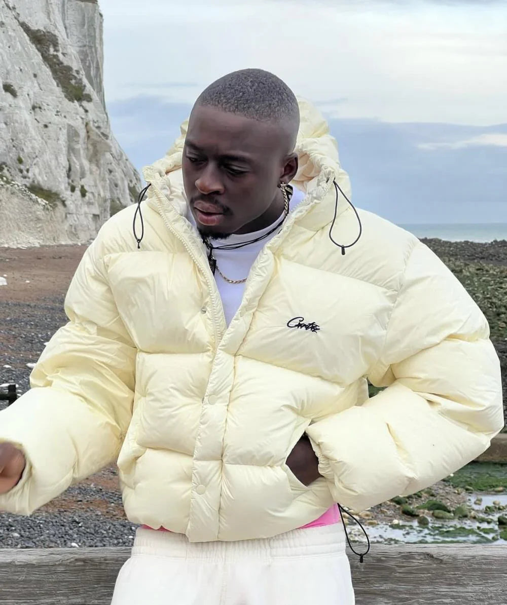 CORTEIZ Bolo V2 Down Jacket - Cream