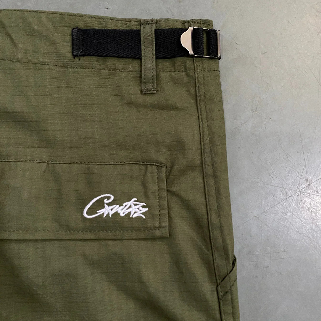 CORTEIZ Mula Guerrillaz Shorts - Green