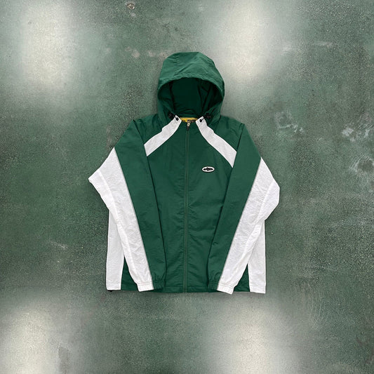 CORTEIZ Alcatraz Windbreaker - Green/White