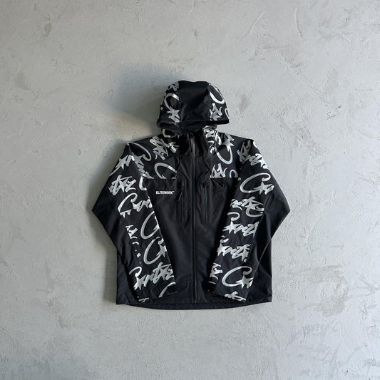 CORTEIZ Elitework Shell Jacket - Black