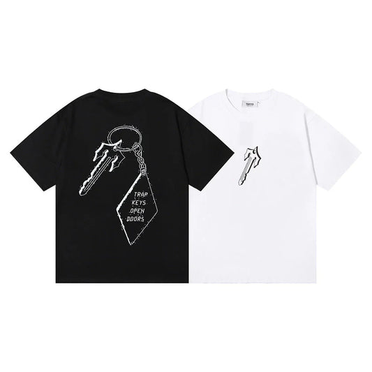 Trapstar Keychain T-Shirt - Black/White
