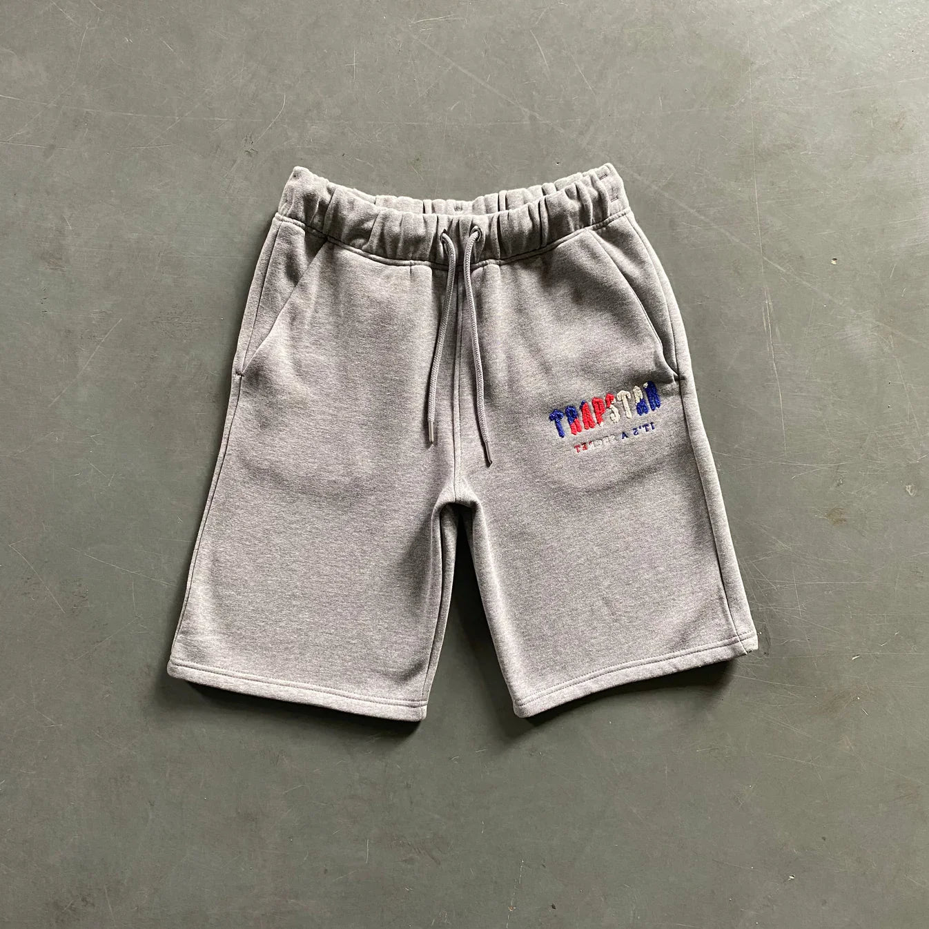 Trapstar Revolution Chenille Decoded Short Set - Black/White