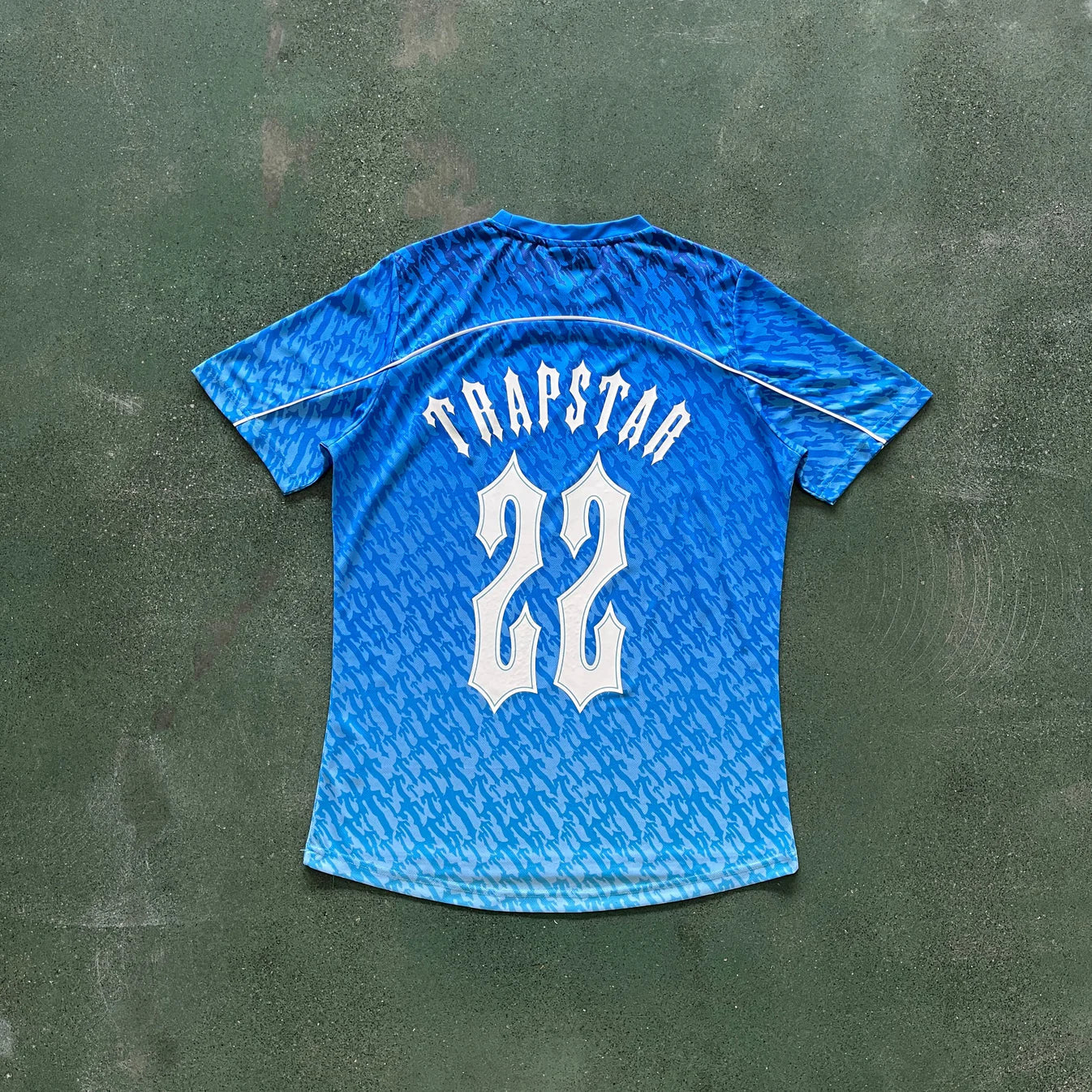 Trapstar T Football Jersey - Blue