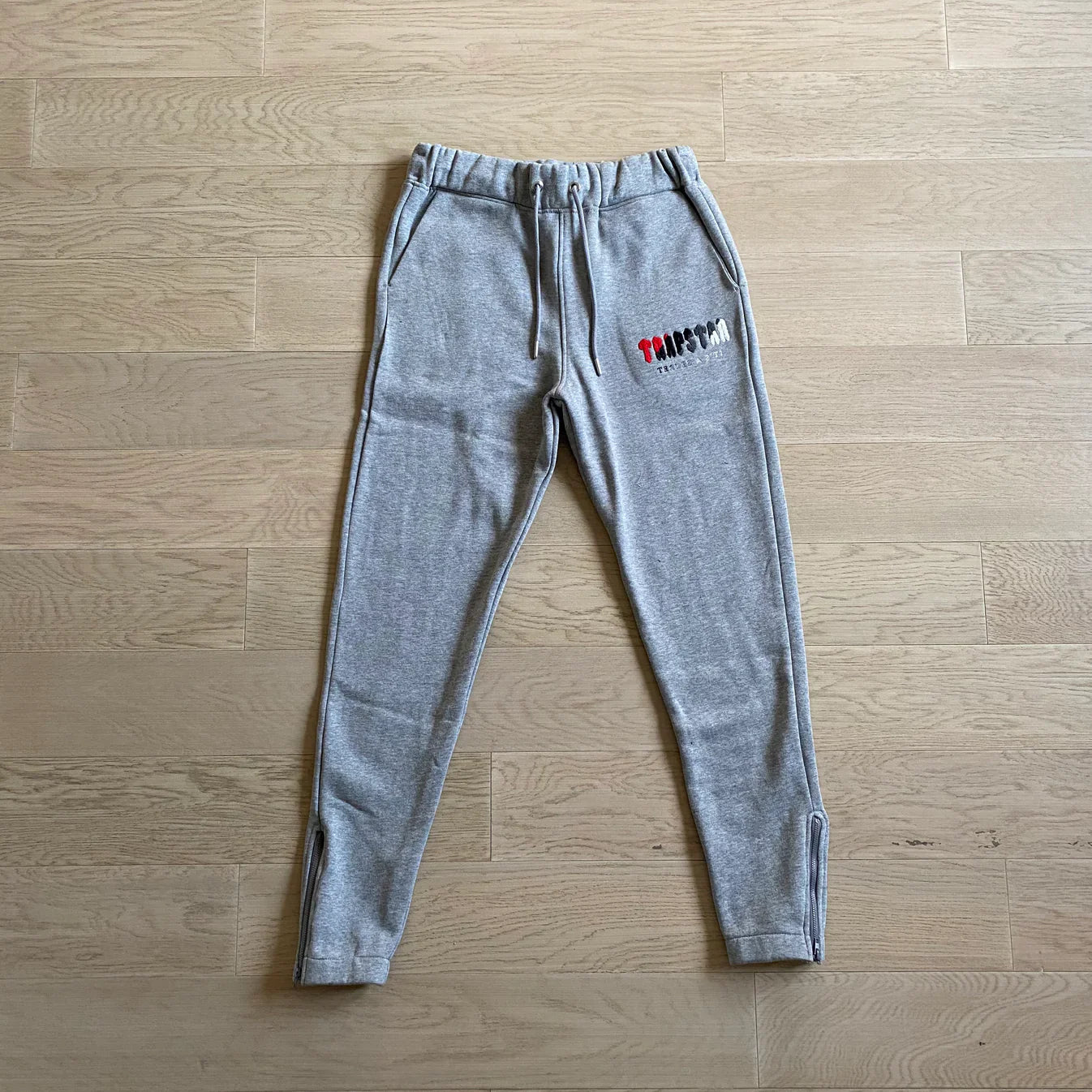Trapstar Chenille Decoded Tracksuit - Grey/Black