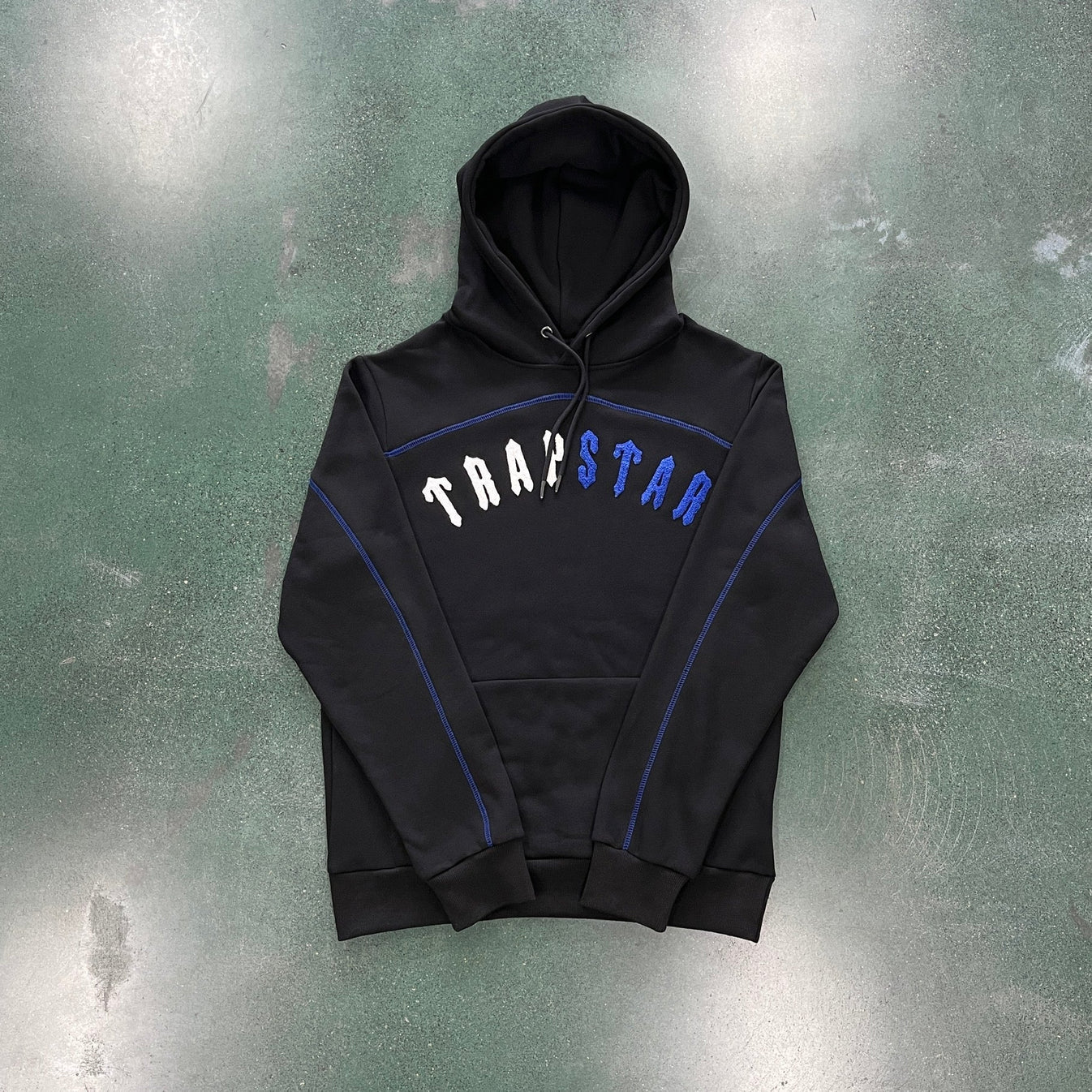 Trapstar Irongate Arch Chenille Tracksuit - Red/Blue