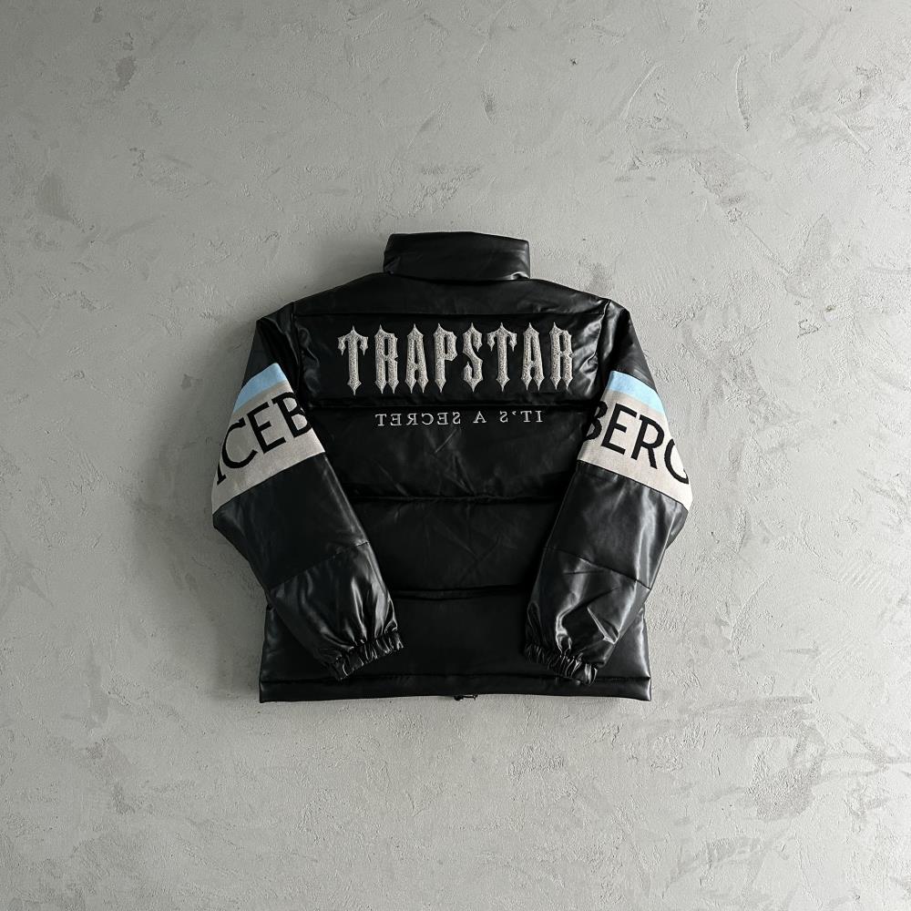Trapstar x Iceberg Puffer Jacket - Black