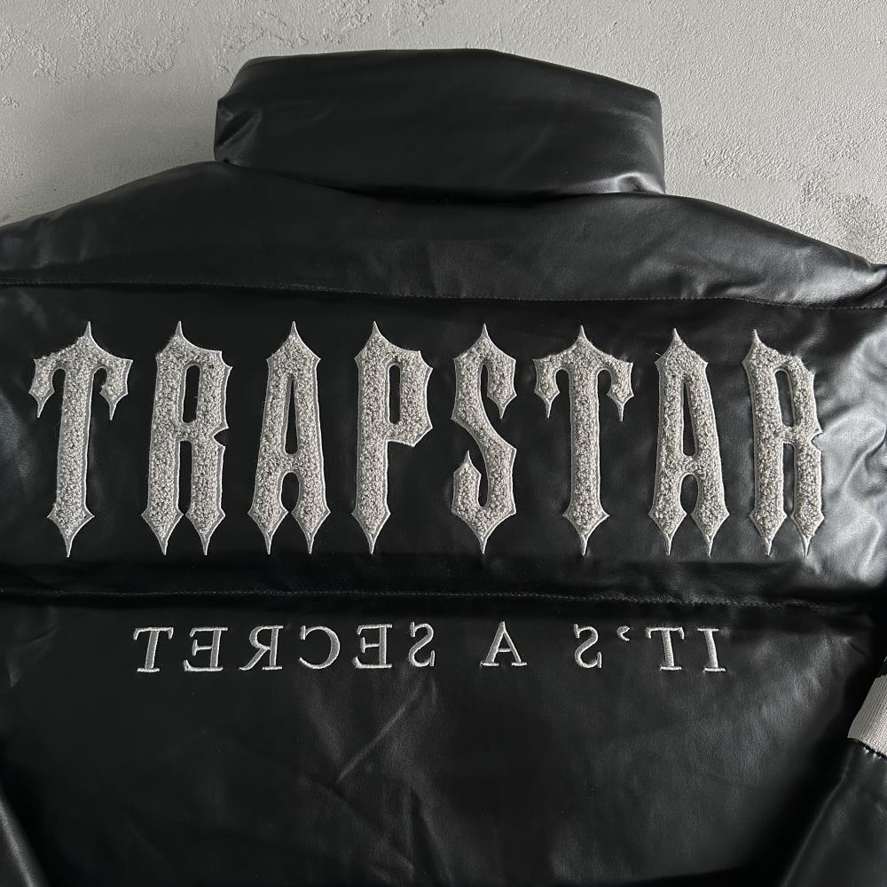 Trapstar x Iceberg Puffer Jacket - Black