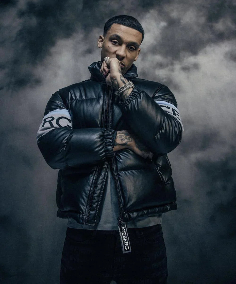 Trapstar x Iceberg Puffer Jacket - Black