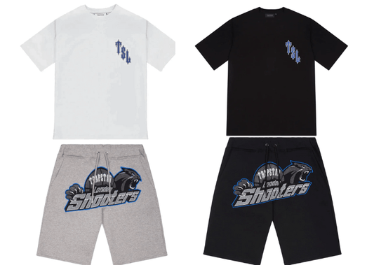 Trapstar TrapstarL Shooters Short Set - Black/White