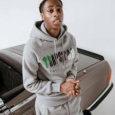 Trapstar Chenille Decoded Tracksuit - Black/Grey