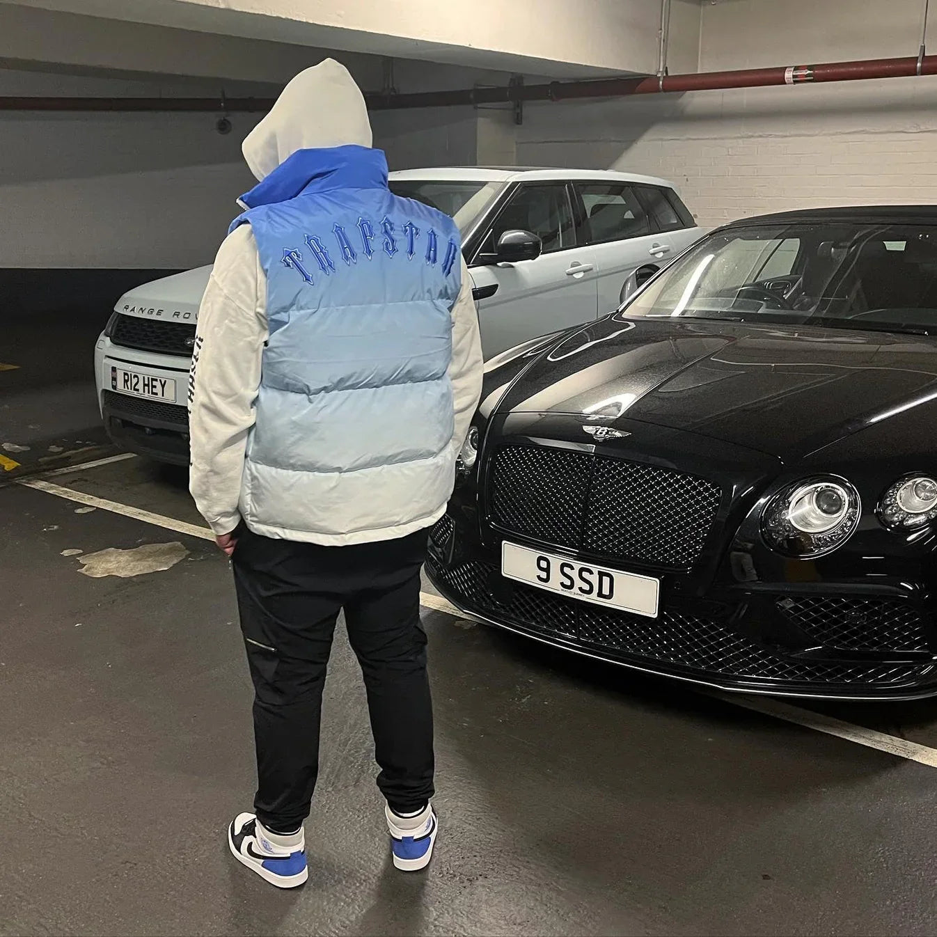 Trapstar Irongate Badge Gilet - Ice Blue