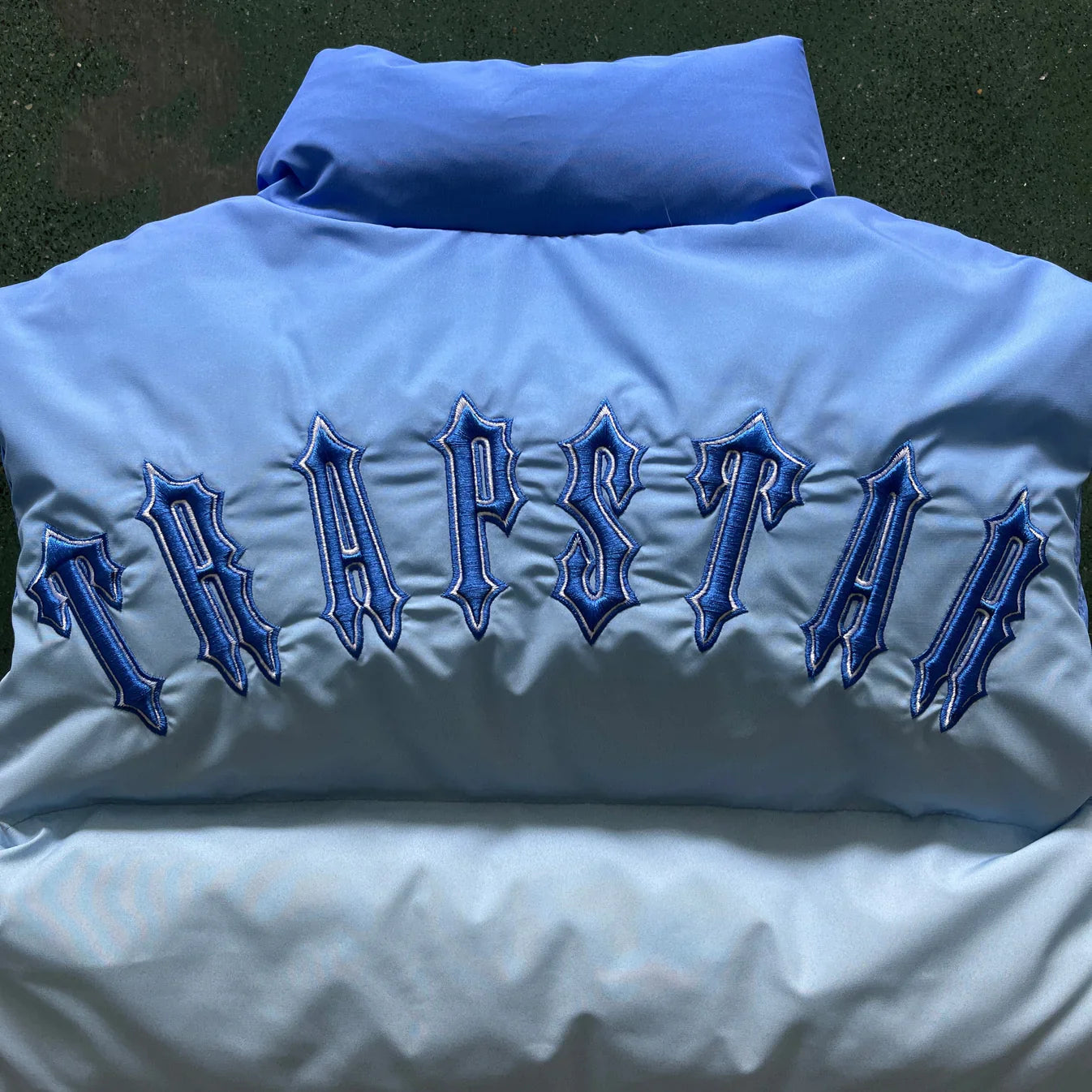 Trapstar Irongate Badge Gilet - Ice Blue