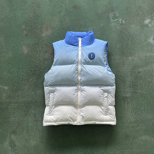 Trapstar Irongate Badge Gilet - Ice Blue