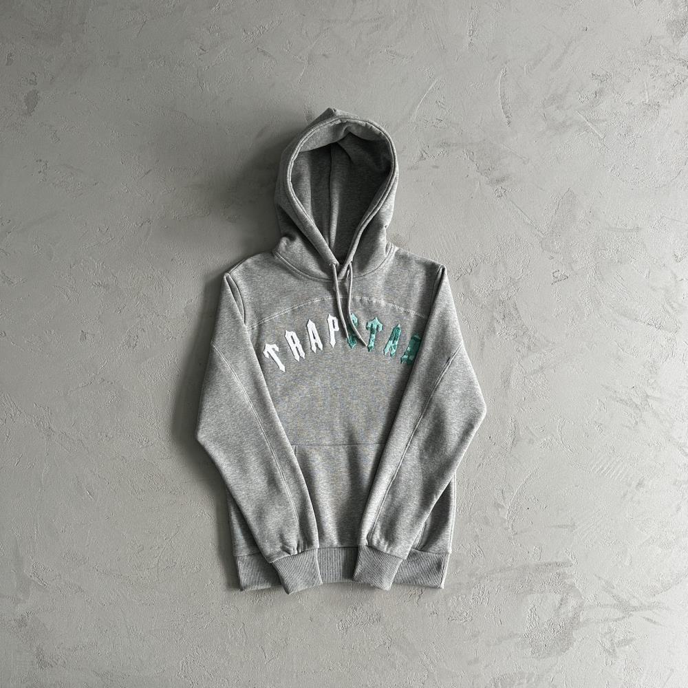 Trapstar Irongate Chenille Arch Tracksuit - Grey/Blue