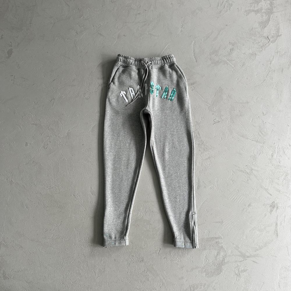 Trapstar Irongate Chenille Arch Tracksuit - Grey/Blue