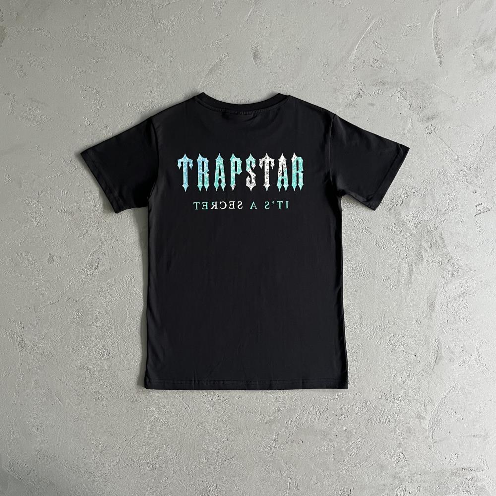 Trapstar Irongate Palsley T-Shirt - Black