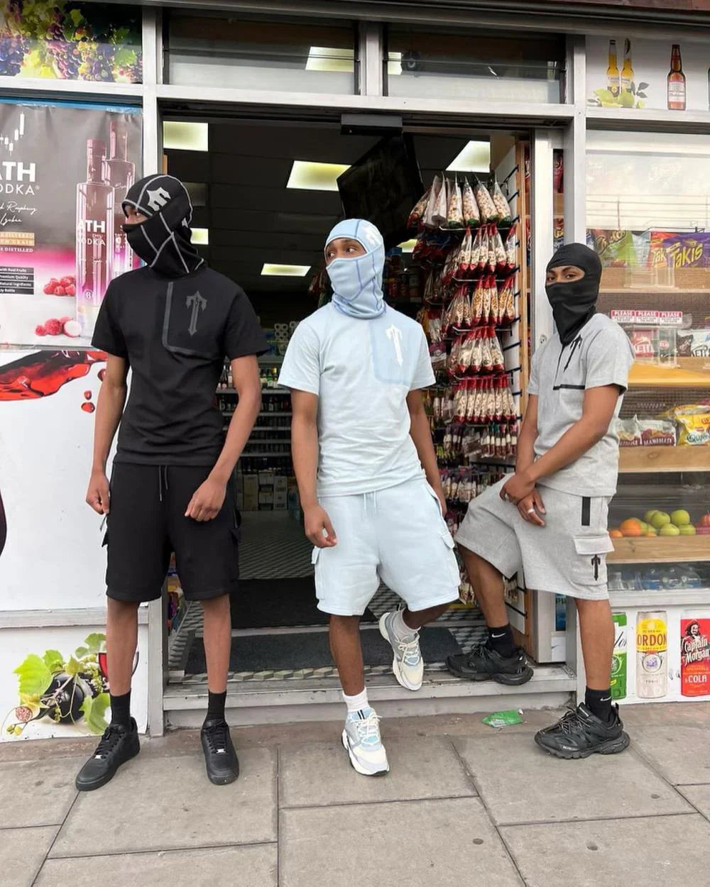 Trapstar Irongate T Balaclava - Black/Grey