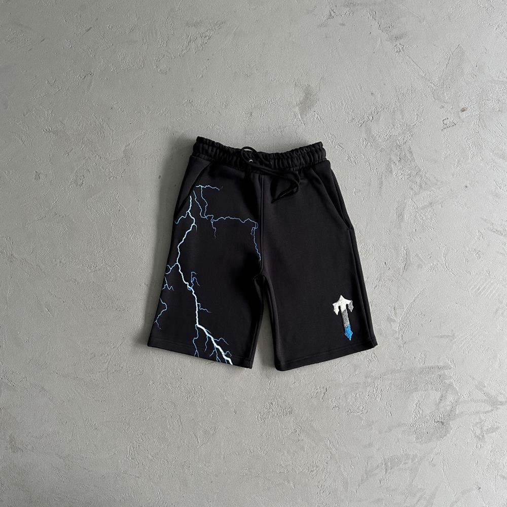 Trapstar Lightning Short Set - Red/Blue