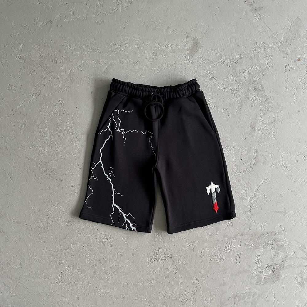 Trapstar Lightning Short Set - Red/Blue
