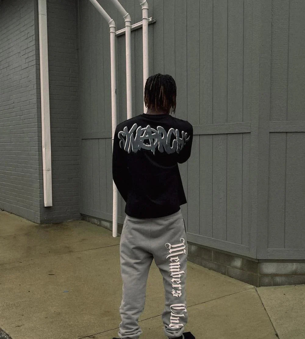 Synarchy Long Sleeve - Black/Grey