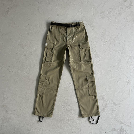 CORTEIZ Logo Patch Cargo Pants - Military Green
