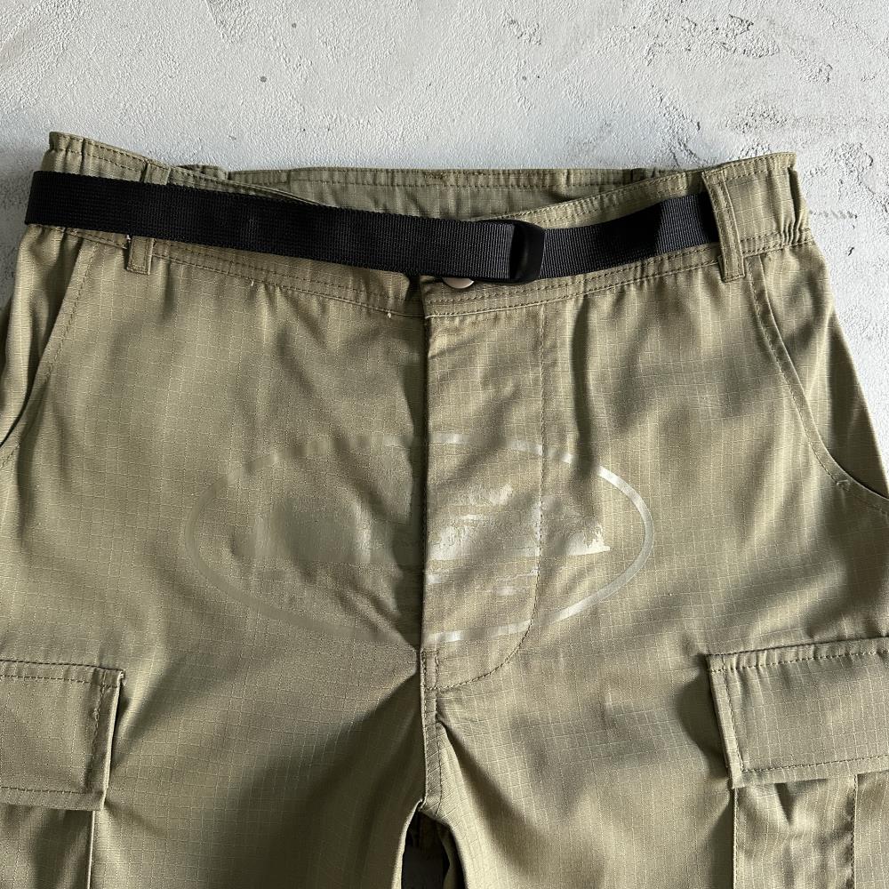 CORTEIZ Logo Patch Cargo Pants - Military Green
