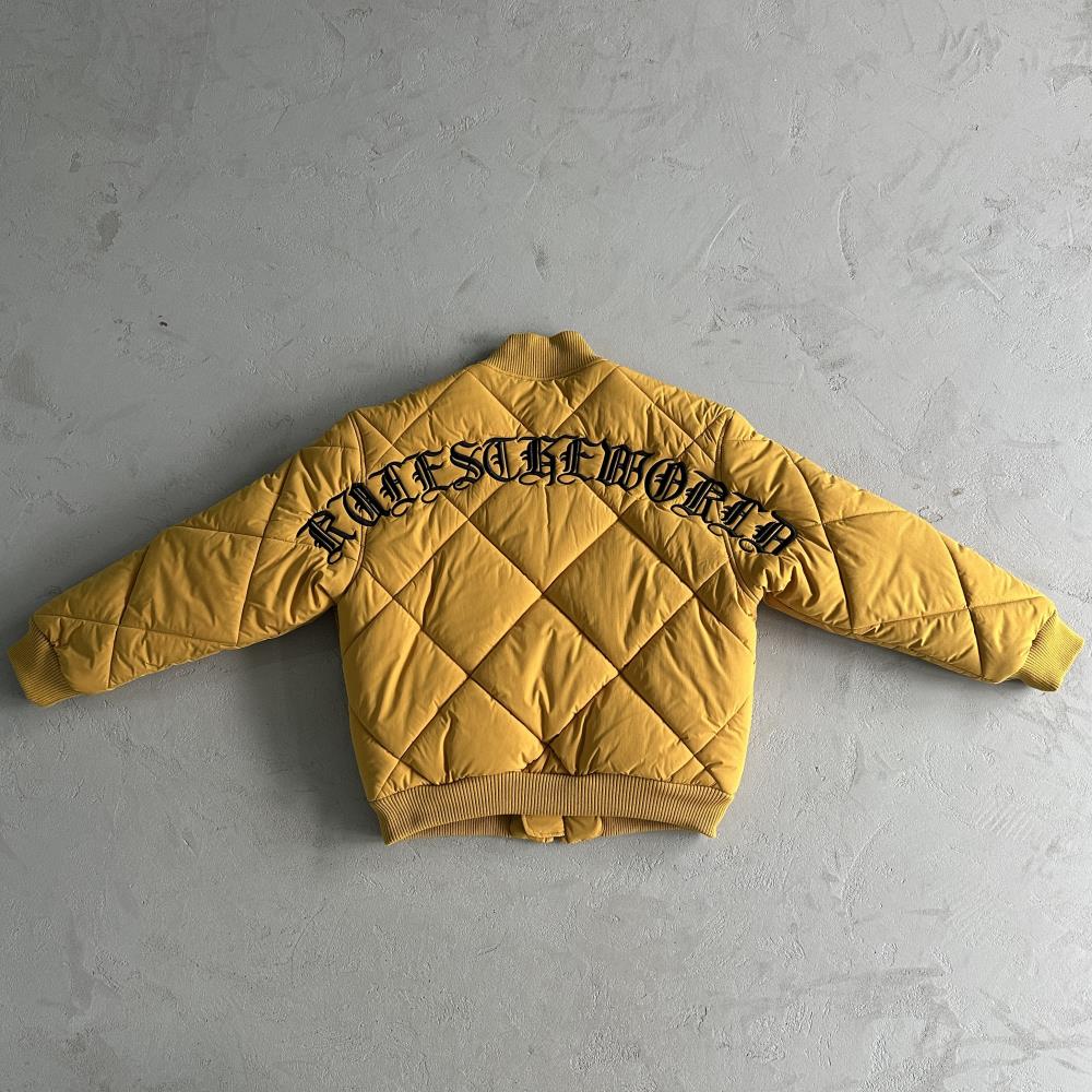 CORTEIZ Olde English Bomber Jacket - Yellow