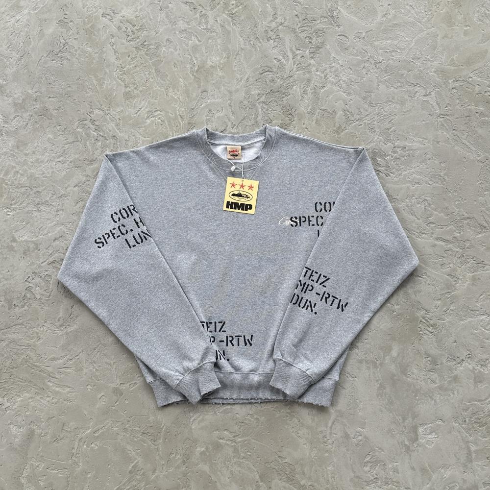 CORTEIZ Hmp Stencil Crewneck Set - Grey