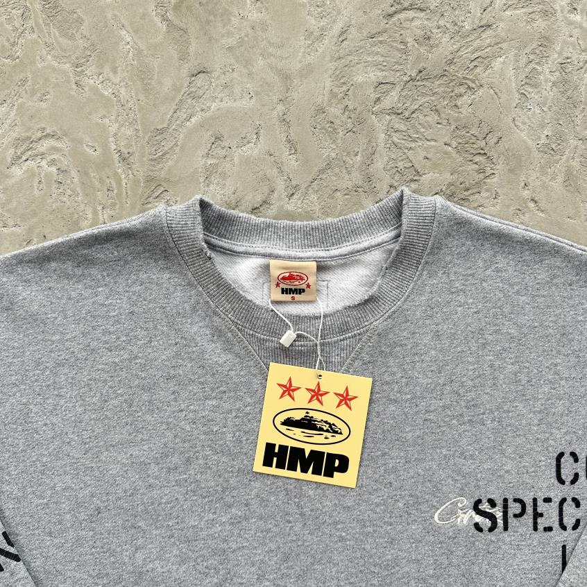 CORTEIZ Hmp Stencil Crewneck Set - Grey